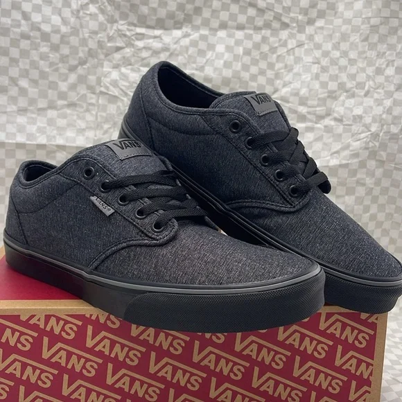 Vans Men’s Sneakers Canvas Upper Atwood
(Varsity Textile) Black/Pewt
VN0A45J9VEJ - Picture 4 of 16